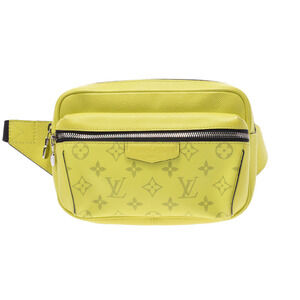 Louis Vuitton Taiga Rama Bum Bag Outdoor Jaune Leather Body